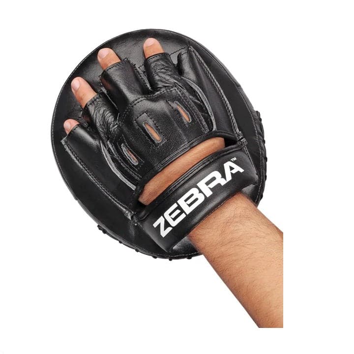 MANOPLA COACHING ZEBRA PRO PIEL NATURAL