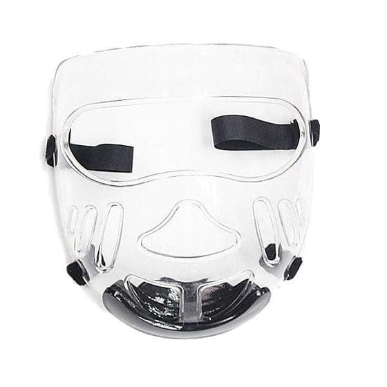 Mascara de protección integral desmontable para casco