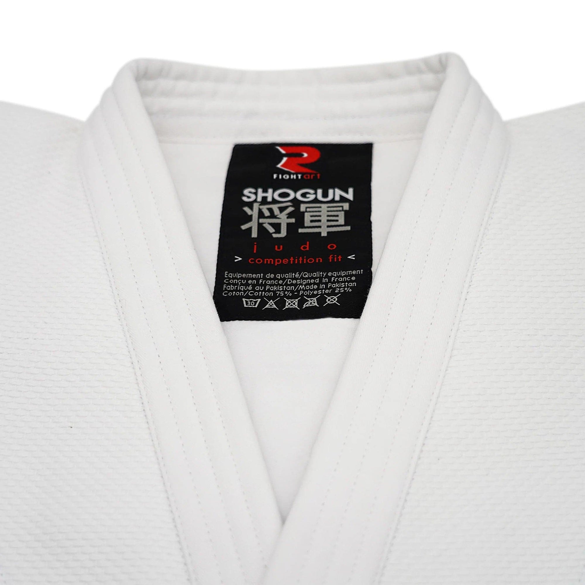 PACK JUDOGI SHOGUN IJF 730GR BLANCO + AZUL + CINTURÓN IJF FIGHTART