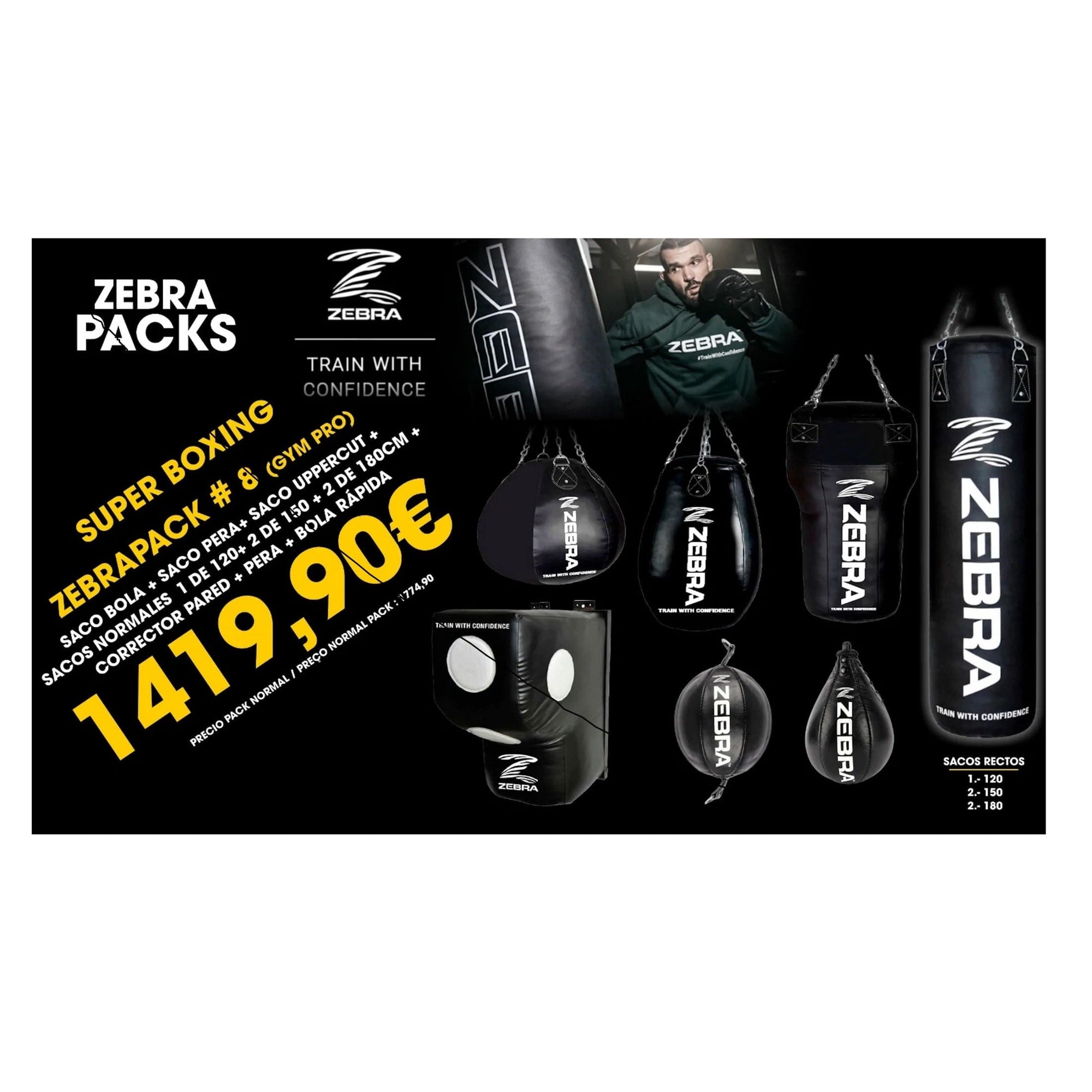 PACK ZEBRA BOXING / MMA Nº 8