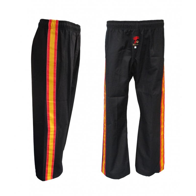 Pantalón Kick Boxing/Full Contact con bandera Polyester / algodón