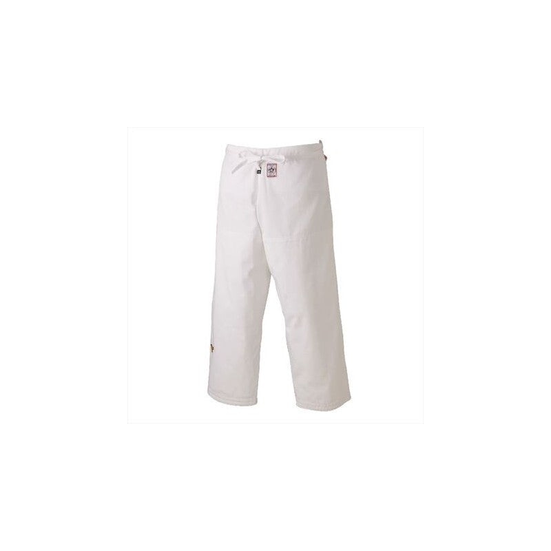 Pantalón blanco de judo competición Mizuno Yusho IJF