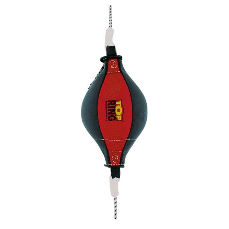 Pera Punching Doble Piel Rojo y Negro