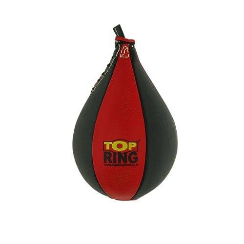 Pera Punching Piel Rojo y Negro