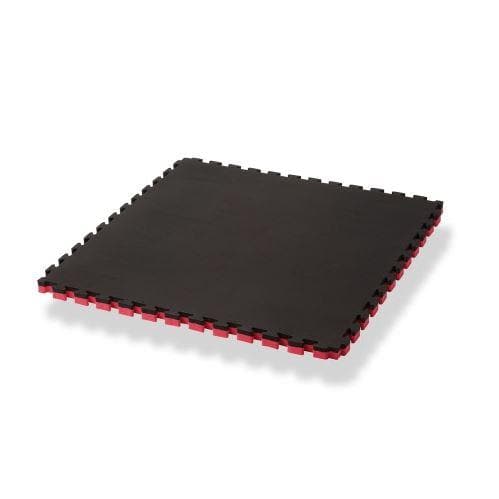 SUELO TATAMI PUZZLE DE 2 CM NEGRO/ROJO