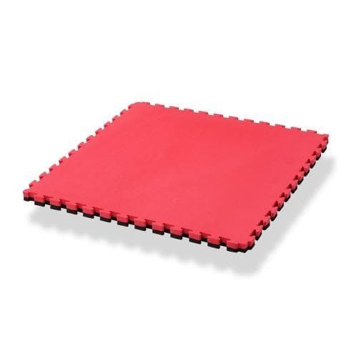 SUELO TATAMI PUZZLE DE 2 CM NEGRO/ROJO