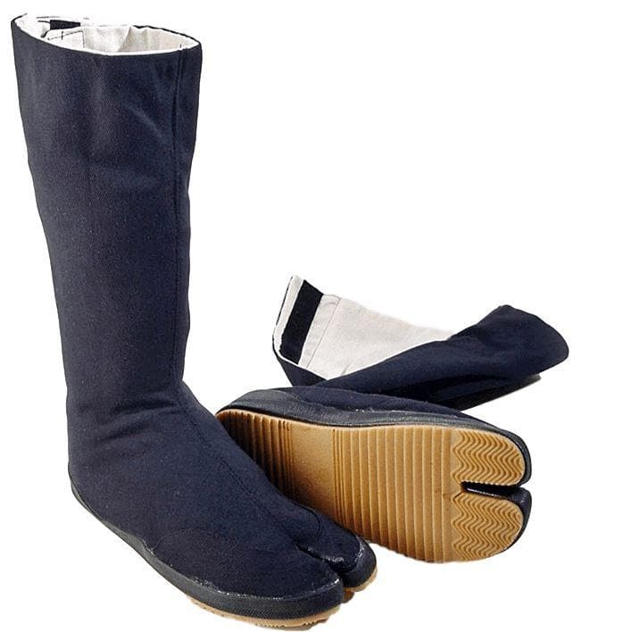 Tabis Ninja de caña larga Cierre de velcro