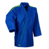 Judogi ADIDAS CONTEST Azul 650 gr (Bandas Verdes)