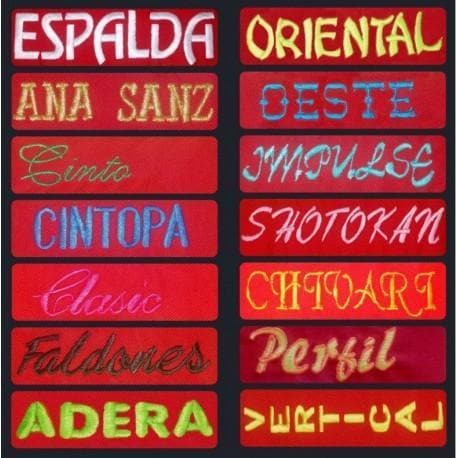 Bordado Chaqueta Adidas/NKL