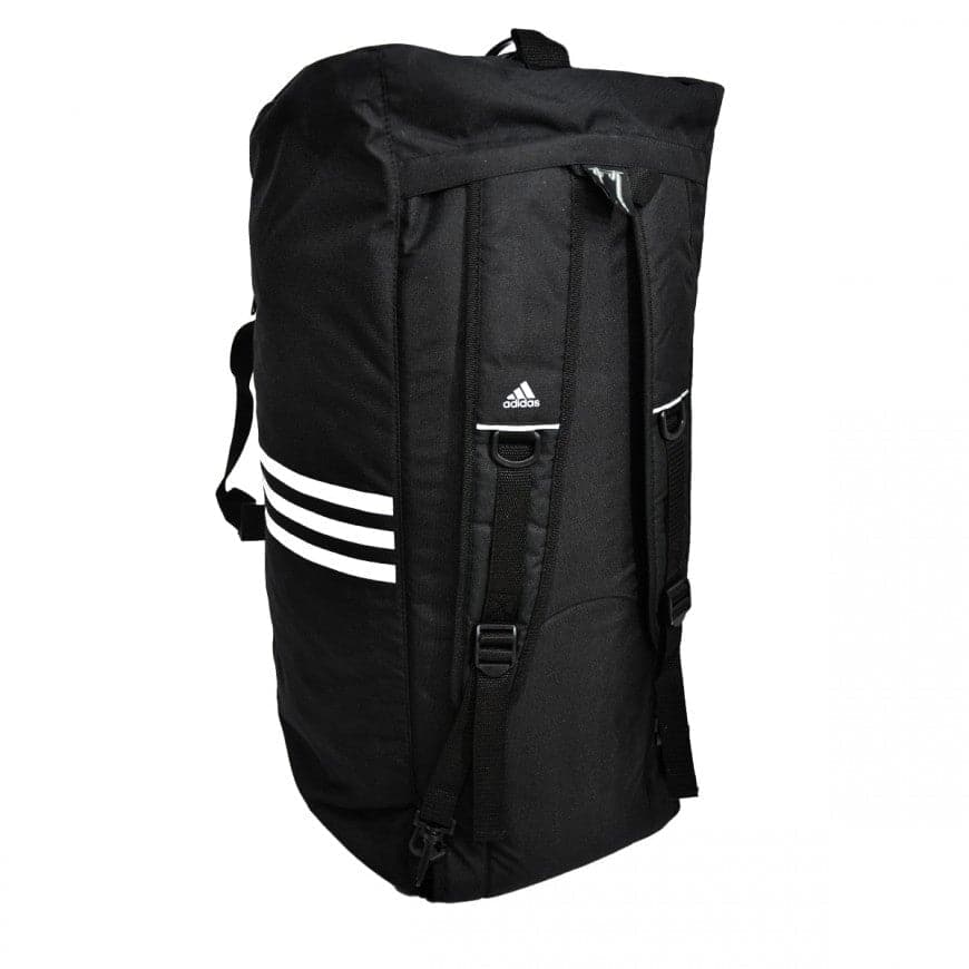 BOLSA ADIDAS "CONV.2 EN 1 JUDO" (BANDERA ESPAÑA) NEGRO