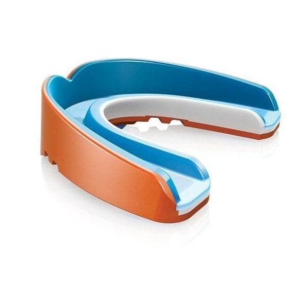 Protector Bucal Sencillo GEL NANO PEARL Naranja Shockdoctor 3D