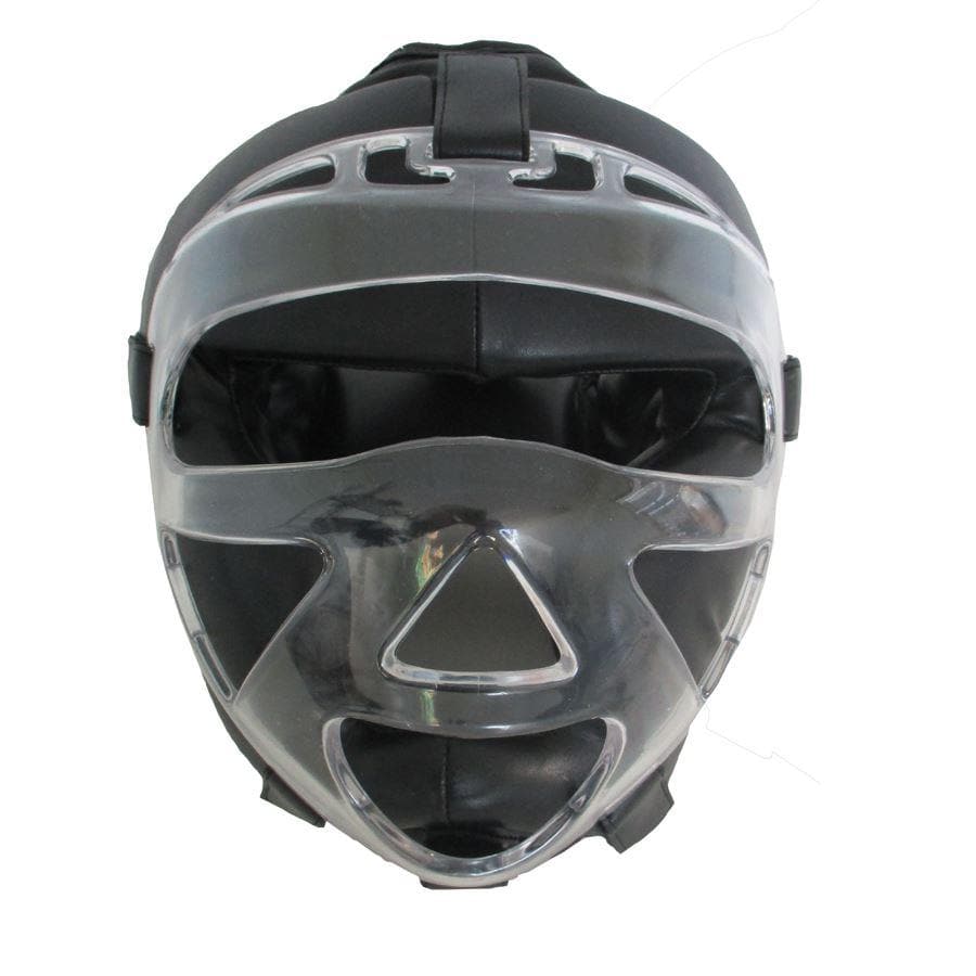 Casco Full Protection con Máscara Transparente