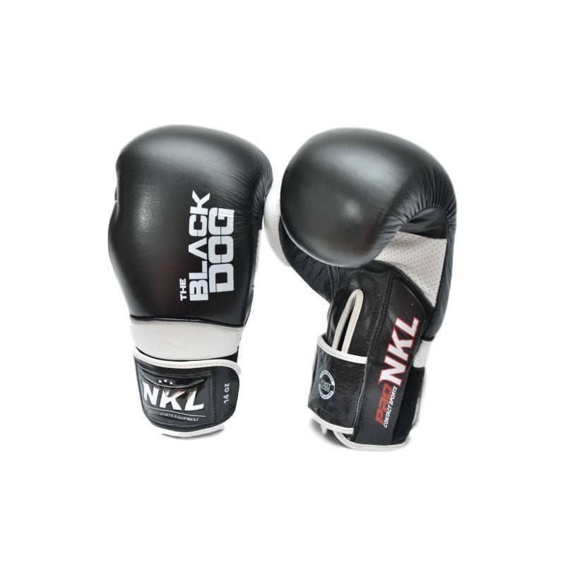 Guante Entrenamiento - Guantes Boxeo "NKL BLACK DOG" Piel De Bufalo
