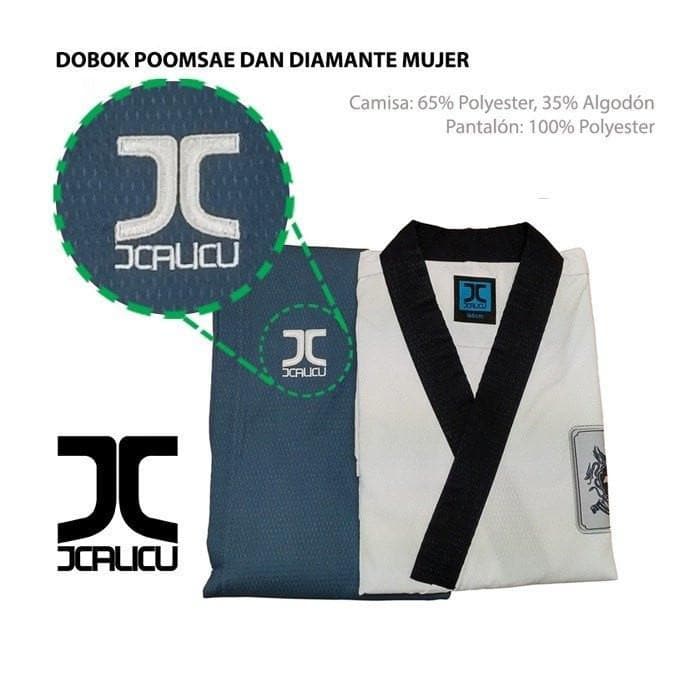 Dobok Taekwondo Protec JCalicu Diamante Mujer