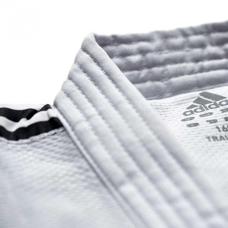Judogi Entrenamiento ADIDAS CLUB Blanco (Bandas Negras)