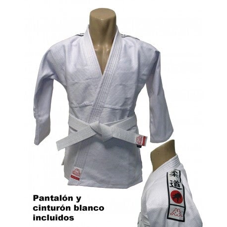 Judogi Kappa infantil Blanco Entrenamiento 140 cm