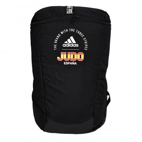 Mochila Adidas JUDO (BANDERA ESPAÑA) NEGRO