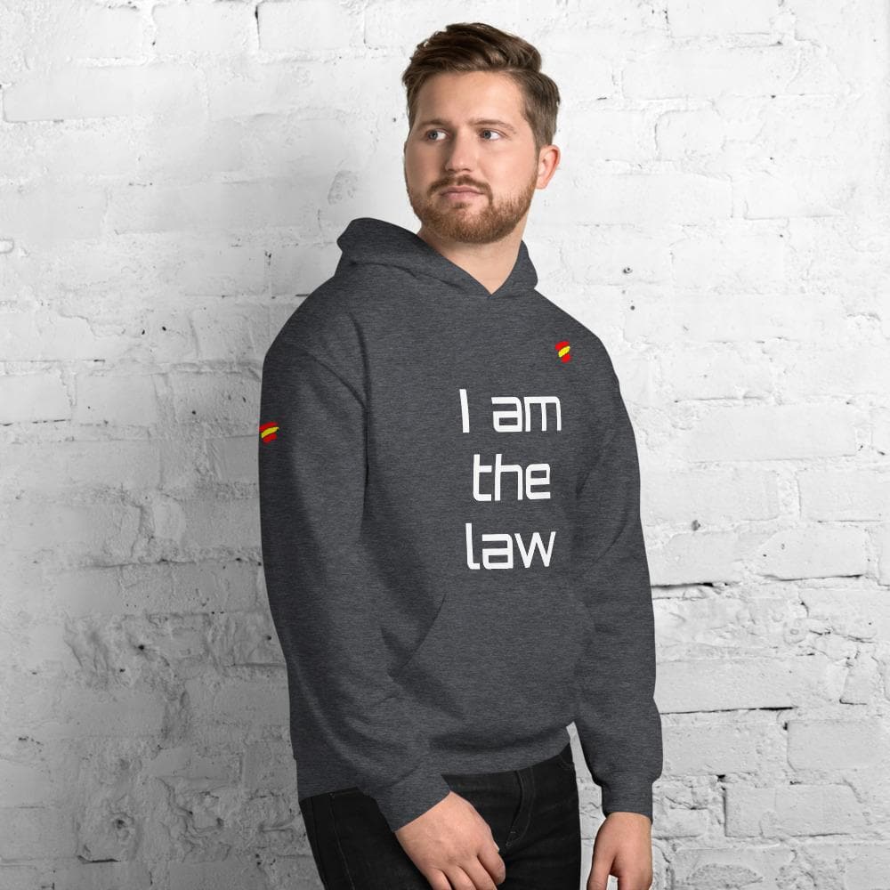 Sudadera con capucha I AM THE LAW ✌🏽