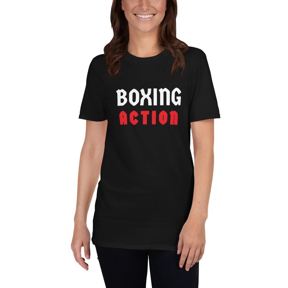 Camiseta de manga corta unisex BOXING ACTION