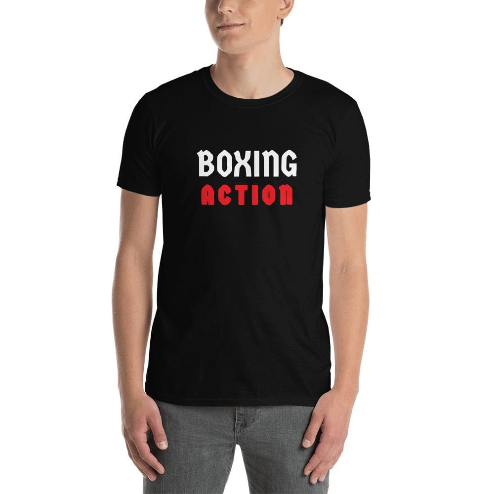 Camiseta de manga corta unisex BOXING ACTION