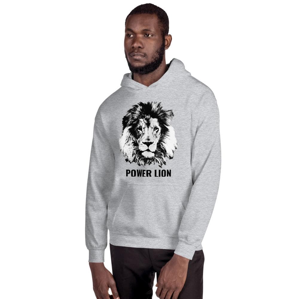 Sudadera con capucha Unisex  POWER LION