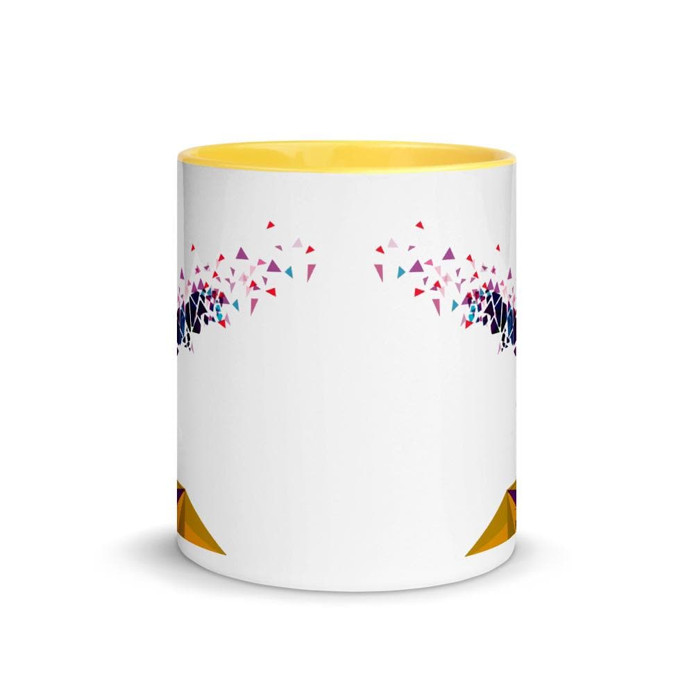 Taza color interior Amarillo