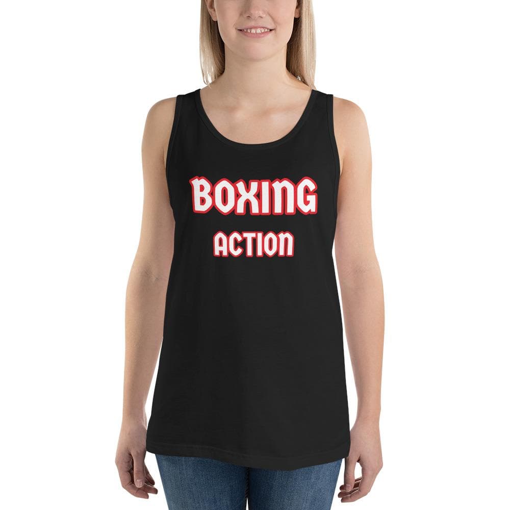 Camiseta de tirantes unisex BOXING ACTION