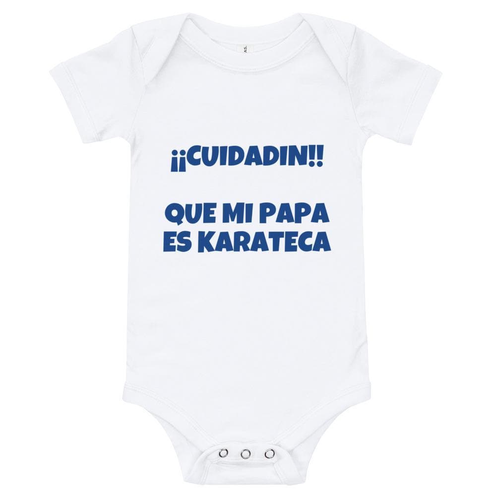 Body Bebé Papa Karateca