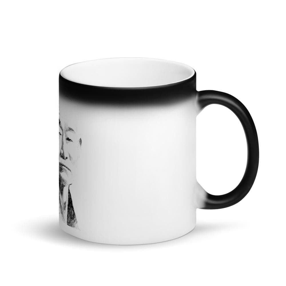 Taza mágica color negro mate Jigorō Kanō