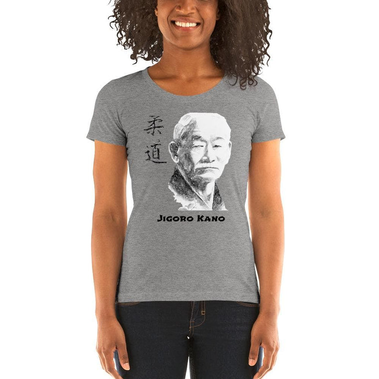 Camiseta de manga corta para mujer Jigoro Kano