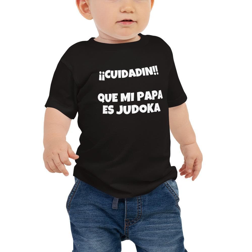 Camiseta de manga corta Papa Bebé