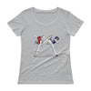 Ladies' Scoopneck TKD