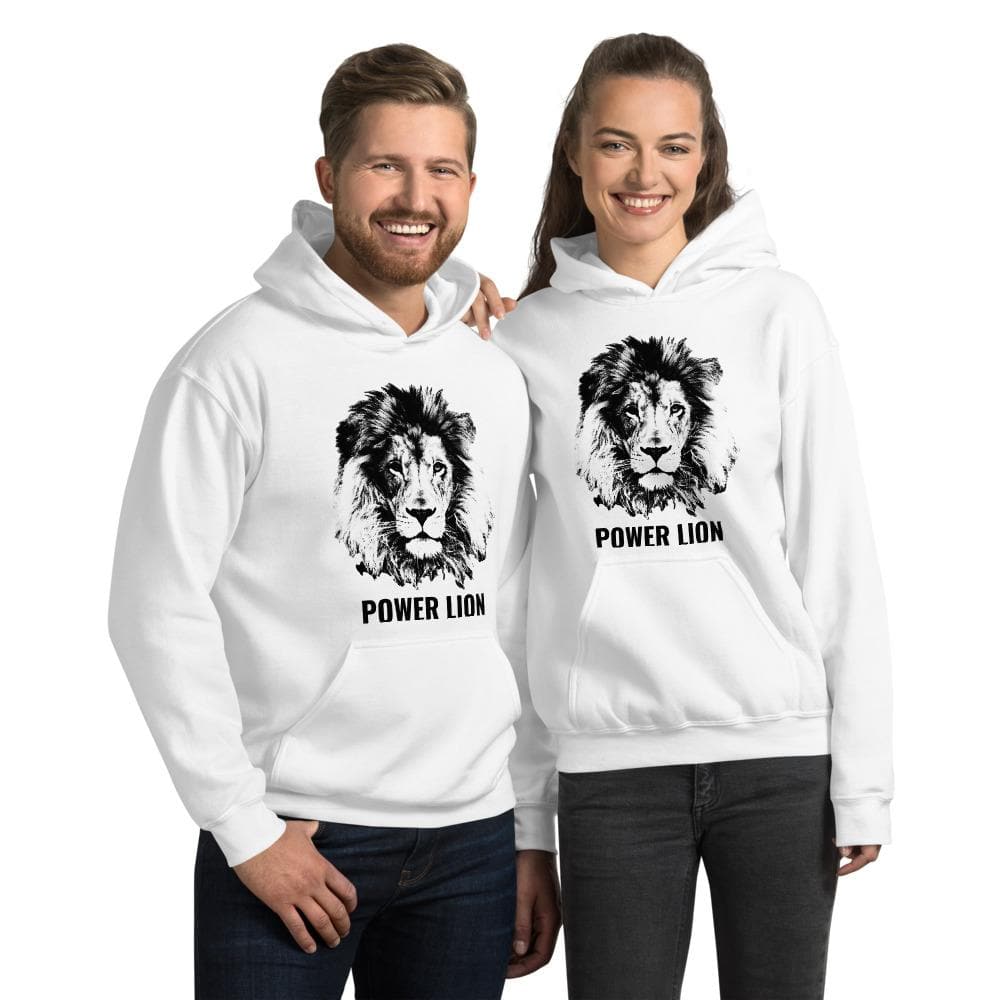 Sudadera con capucha Unisex  POWER LION