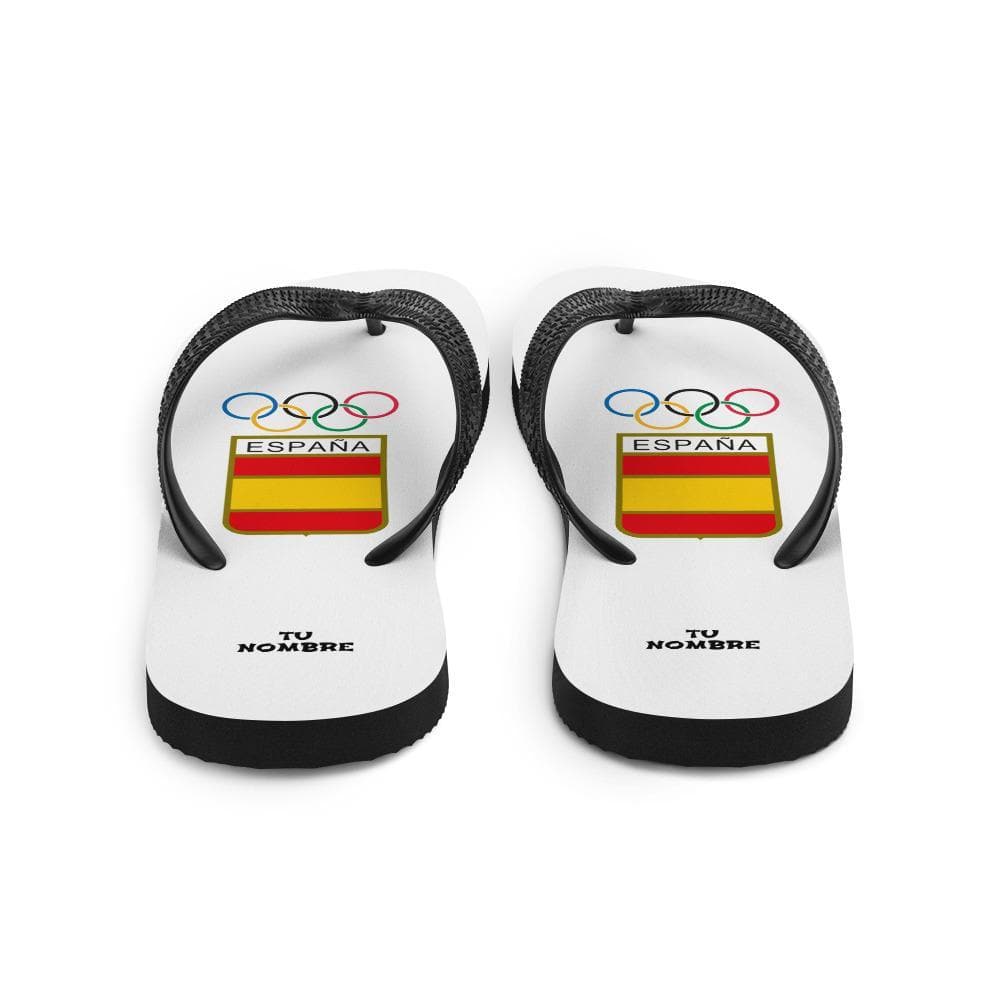 Chanclas España Personalizables