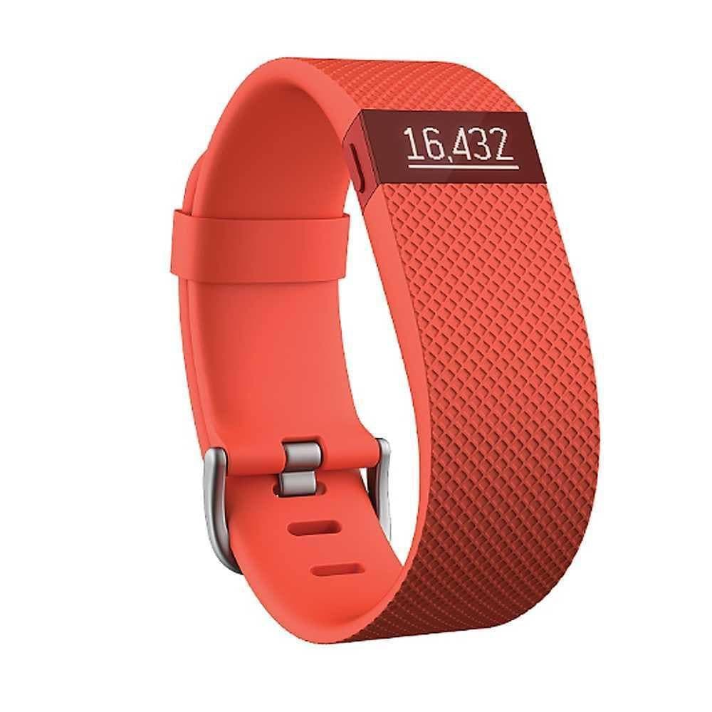 Monitor Actividad - Monitor Actividad Fitbit Charge HR Tangerine