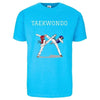 Camiseta Taekwondo Unisex Turquesa