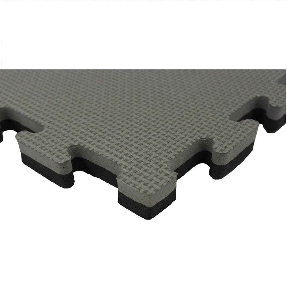 Suelo Tatami PUZZLE Negro - Gris  4 cm