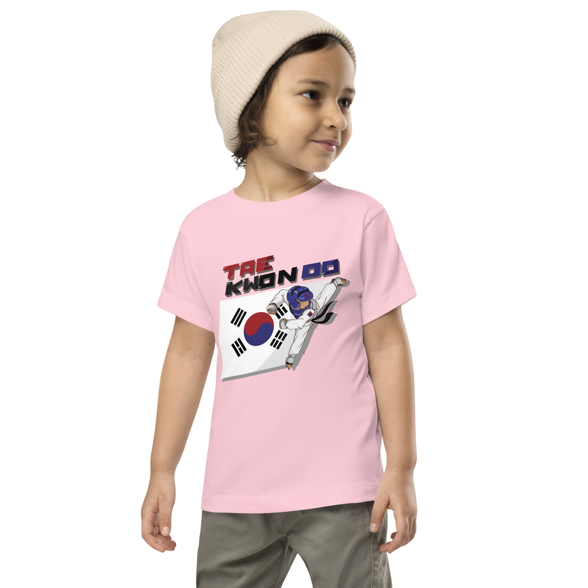 Camiseta de manga corta para niño TKD
